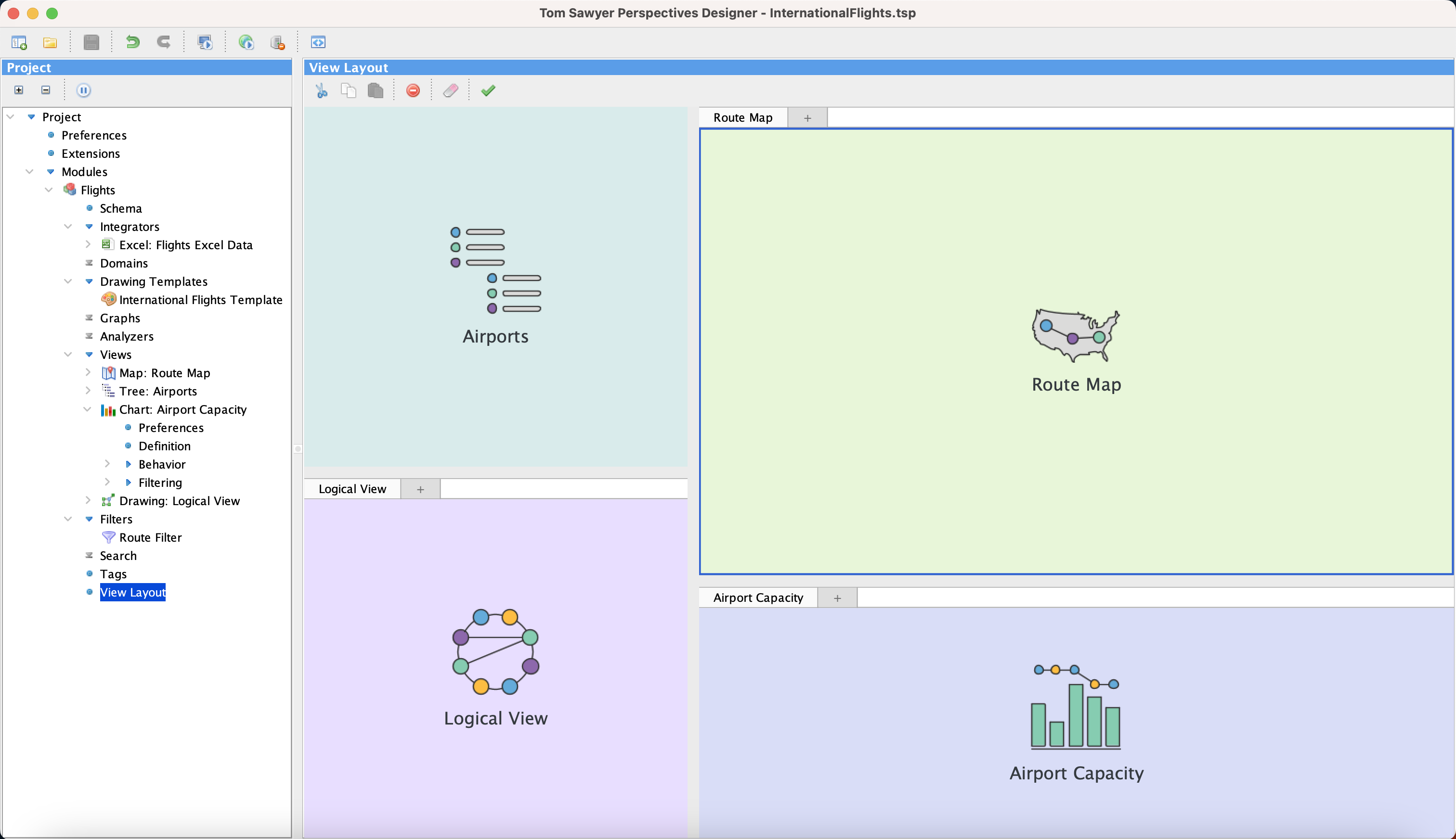 Before: Create a custom dashboard of your views in minutes with the intuitive View Layout feature.