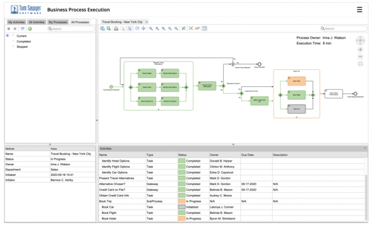 Release 9.2.0 adds editable tables to the Business Process interface.